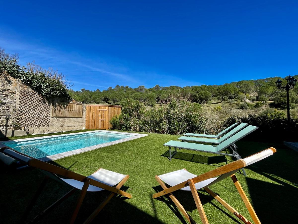 Jardin De La Garrigue - Maison 160M2 - Piscine Aragon Dış mekan fotoğraf