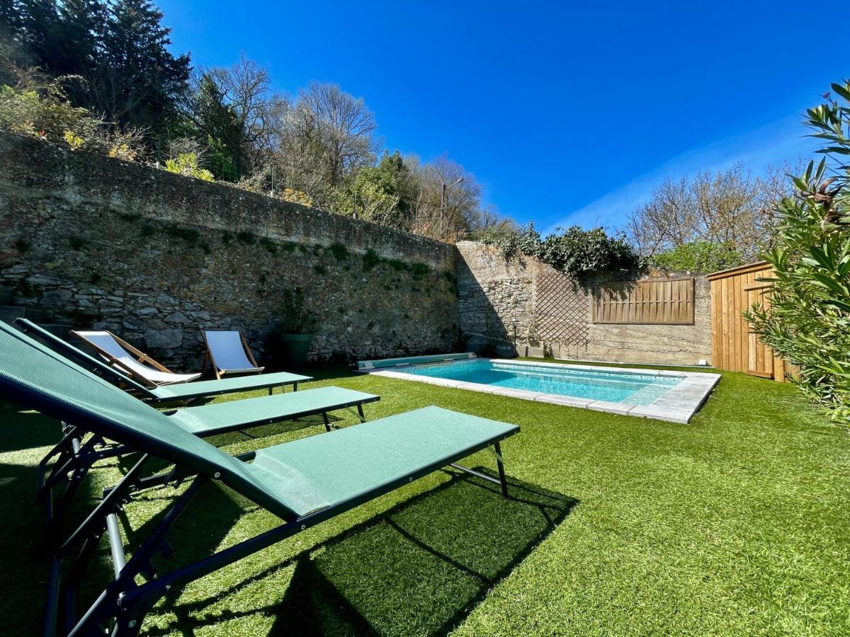 Jardin De La Garrigue - Maison 160M2 - Piscine Aragon Dış mekan fotoğraf